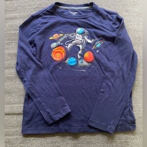 🚀 NASA x Old Navy Boys Long Sleeve Shirt – Size L (10–12)